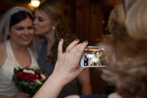a picture of a picture after the wedding