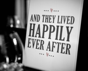 happy ever after sign - wedding