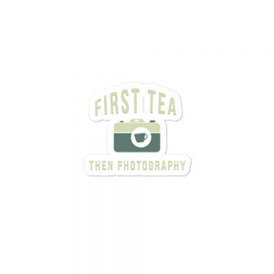 Tea Then Coffee Sticker