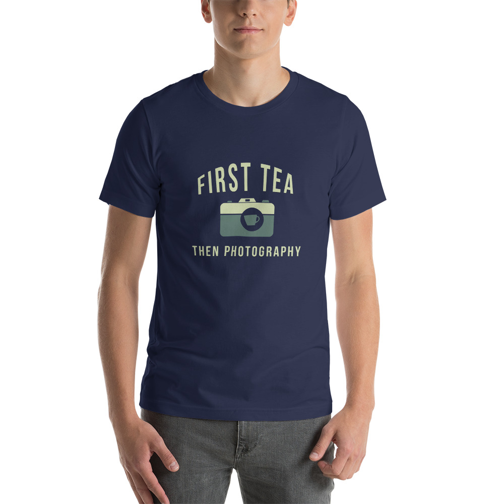 Tea Then Photography t-shirt