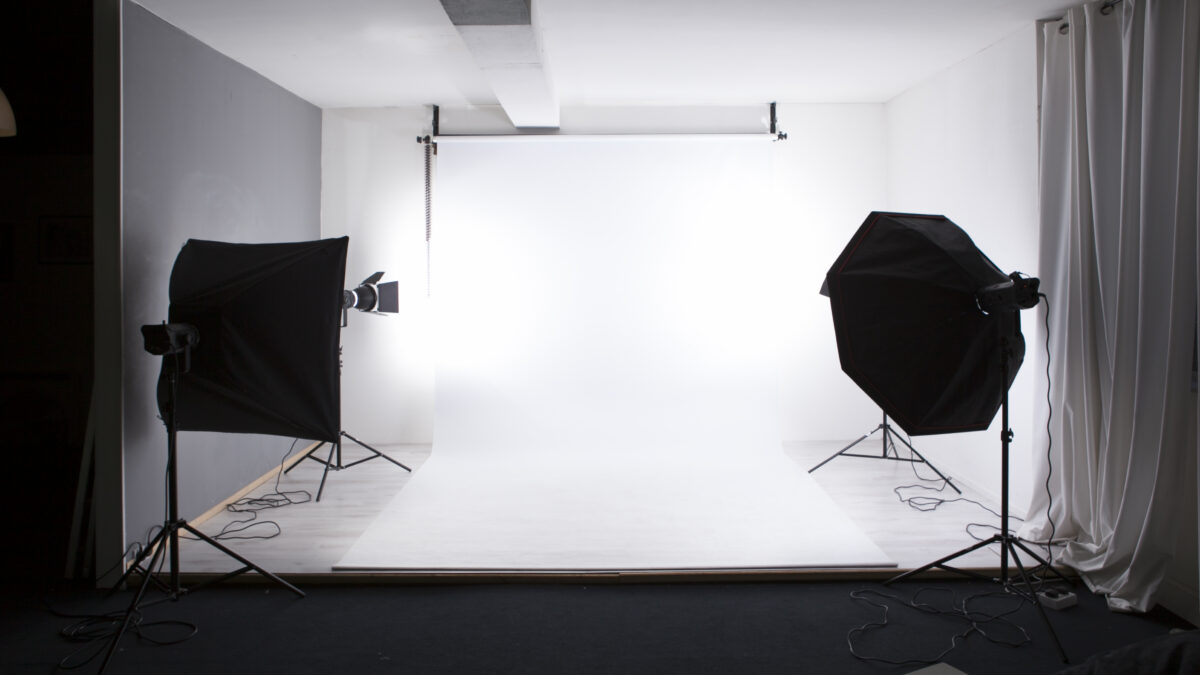 Photography of a photography studio