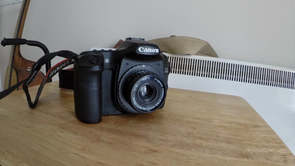 Canon camera holga lens